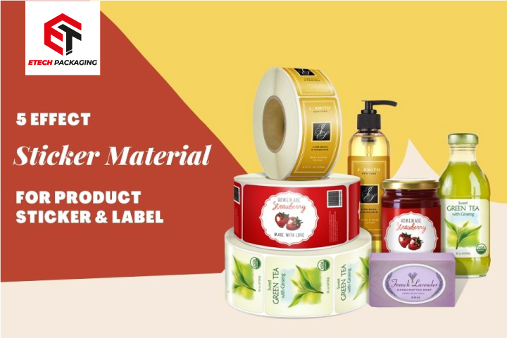 5 Effective Materials for Product Stickers and Labels